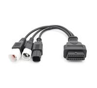 OBDII Da 1 A 3 Y Cavo Splitter 5.9 Cavo Estensione OBDII 16pin Da Maschio A Femmina 3pin