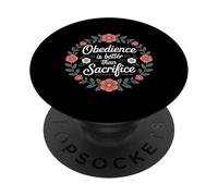 Obedience Is Better Than Sacrifice Motivation Bible - PopSockets PopGrip Adesivo