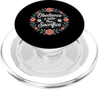 Obedience Is Better Than Sacrifice Motivation Bible - PopSockets PopGrip per MagSafe