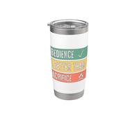 Obedience is better than sacrifice Relationship VS Religion Bicchiere termico in acciaio inox doppia parete