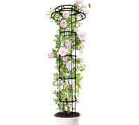 Obeliscos De Jardín Enredaderas - Soporte Para Enredaderas De Plantas | Estructura Resistente Al Viento Para Esterno Soporte De Enredaderas Pepino Judía Vegetales Rosa Uva Calabacín