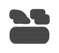 Obelle finestra per auto, tonalità di finestra per auto - Ventura auto sole sole - 5 Pack Sucs Cup Design Automotive UV Protezione Privacy Shades, Light Block Raffreddare Covata