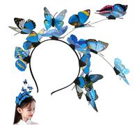 Obelunrp Cantro per farfalla per farfalla per ragazze Healpiece decorativo realistico PE 9.1x8.3in FAIRY COSTUME FAIRA PER CAMERE PER IL COSTRO CHE FETTORE DI VESSO COSTRUI
