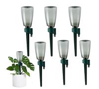 Obelunrp Dispositivi di irrigazione delle Piante, 6 Set da 500 ml di Kit di irrigazione Automatica a Goccia con valvola di Controllo a Rilascio Lento, fioriera autorita