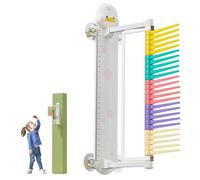 Obelunrp Jump Trainer, Kids Vertical Jump Tester, Strumento di misurazione del Salto Verticale Montato a Parete per la Scuola Materna