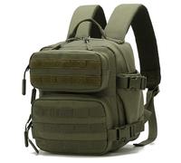 Obelunrp Mini zaino da trekking, zaino da viaggio multi-sospeso da 9, 8 pollici con multitasche e portabottiglie, leggero per uomo donna arrampicata sport all'aria aperta