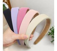 obeoby Fasce per capelli da donna, 5 pezzi, alla moda, antiscivolo, serie rosa, accessori per capelli duri alla moda, accessori per capelli per ragazze e donne, regali