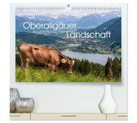 Oberallgäuer Landschaft (hochwertiger Premium Wandkalender 2026 DIN A2 quer), Kunstdruck in Hochglanz: Die Landschaft des Oberallgäus zeigt ... und diese Gegend ist immer eine Reise wert.