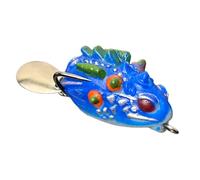 Oberflächen-Angelköder - Flexibler, Realistischer Gummiköder, Unkrautresistenter Raubfischköder Im Oberwasser, Langlebiger Angelköder Für Süß- Und Salzwasser | Perfekt Für Männer, Angler, River Lake P