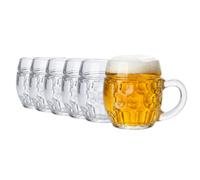 Stölzle - Boccale da birra Tübinger con eccesso, set da 6 brocche da 0,5 litri, stabile boccale da birra da 0,5 l, lavabile in lavastoviglie