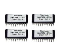 Oberheim DMX and DX Crash EPROM set Vintage Drum Machine Sounds Chip Ic