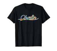 Oberlin Ohio Tie Dye Vintage Varsity Maglietta