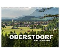 Oberstdorf e dintorni (calendario da parete 2024 DIN A3 quer), Calvendo calendario mensile: Oberstdorf e il magnifico paesaggio montuoso dell'Alta Algovia (CALVENDO località)