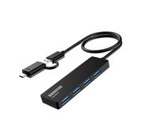 OBERSTER Hub USB C, 4 porte USB C Hub HDMI per iMac Pro, Xbox,Ps4,Dell, Notebook PC, Mobile HDD, adattatore di espansione USB ultra sottile 5 Gbps per MacBook Pro/Air
