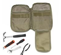 Obesntln Borsa in vita per gli uomini, borsa per cintura degli attrezzi, Cascia di utilità portatile, Tasca per ingranaggi multiuso, organizzatore di accessori per lavoro impermeabile per escursioni,
