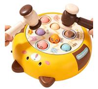 Obesntln Electric Cartoon Bear Design Interactive Hammer Toy Board Games | Table Games Kids Board Games for Boys Girls Home Party Birthday Holiday Room Bedroom Couch Sofa