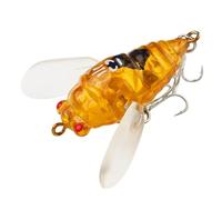 Obesntln Esca Cigale, Esca Cigale per Pesca, Esche realistiche da Pesca, Esca da Pesca Singola in Acqua di Pesca Pesca Duro Artificiale, Esca da Pesca per Acqua Dolce e Salata