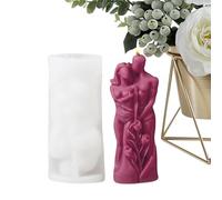 Obesntln Muffe in resina epossidica per coppia abbraccio stampo in silicone per gli amanti della resina, baciare coppie fondente torta sapone fatto a mano gesso resina resina epossidica stampo resina