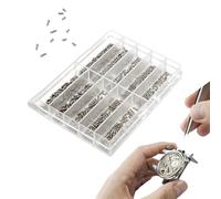 Obesntln Set di viti minuscole, sostituzione e viti 'orologio | Vite di ricambio Piccola vite per orologio da 500 pezzi | Kit assortimento di viti elettroniche di riparazione autofilettanti per