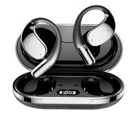 OBEST AI Traduttore Cuffie, Bluetooth 5.4 Traduttore con app, Traduzione in Tempo Reale Cuffie 115 Lingue, HiFi Suono Auricolari di Traduzione Simultanea per Viaggi, D'affari e la Vita Quotidiani