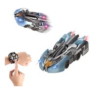 OBEST Auto telecomandata parete da arrampicata 2,4 GHz auto giocattolo RC Stunt Auto telecomandata per bambini con telecomando per guardare la parete auto da arrampicata Wall Climber RC Car USB