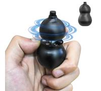 OBEST Calabash o forma di zucca in metallo, giocattolo di Fidget EDC per adulti, ADHD Autismo Ansia Stress Relief magnetico Fidget Toy per gli adulti (Nero)