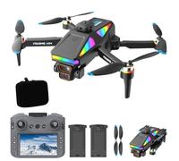 OBEST Drone con Telecamera Professionale per Adulti e Bambini, FPV Droni con Radiocomando 4.5"Schermo,Volo Traiettoria,Posizionamento Ottico,Quadcopter per Principianti (Remoto Control con schermo)