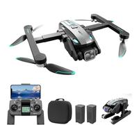 OBEST Drone GPS con Telecamera 4k HD per Adulti,5G Wifi FPV Pieghevole RC Quadcopter con Motore Brushless,Ritorno Automatico A Casa, Seguire,Evitamento Degli Ostacoli A 360°,Volo Orbitale Droni Profe