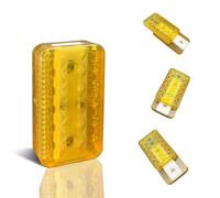 OBEST Fidget Slider EDC Fidget Clicker con Punta Delle Dita PEI, Giocattolo di Decompressione, Meccanico per l'ansia dell'attenzione, Giocattoli Sensoriali