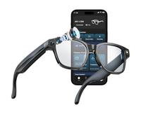 OBEST Gafas Bluetooth de sol inteligentes con cámara 1080P, Smart Glasses gafas con grabación de foto/vídeo/audio, asistente de voz AI, traducción en tiempo real y telefonía Bluetooth