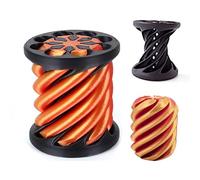 OBEST Impossible Pyramid Passthrough Sculpture,Impossibile Scultura Passante Della Piramide,Scultura Passante Piramidale Impossibil,Impossible Cone,Spirals Cone Fidget Toy 3D Per Bambini & Adulti
