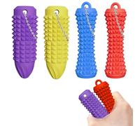 OBEST Little Ouchies Pain Fidget(4PCS), Pain Stim Fidget Giocattolo con stimolazione Spiky, Fidget Toys Antistress per adulti e bambini, giocattolo sensoriale, regalo per adulti