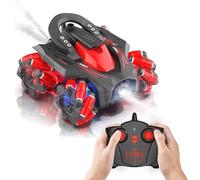 OBEST Macchina Telecomandata per Bambini con Luce e Spruzzo di Vapore,2.4GHZ Rotazione di 360° Auto Telecomandata Acrobatica,Giochi Bambini 4 5 6 7 8 9 Anni,Ragazzi Regali Giocattoli Natale Compleanno