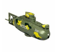 OBEST Mini RC Giocattolo Sottomarino, Telecomandata Modello di Barca Subacquea, 6 Canali Simulato Militare Nave Subacquea Elettrica, Radiocomandato Barca Regalo Compleanno per Bambini dai 3 Anni in su