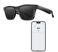 OBEST Occhiali Bluetooth intelligenti per uomo e donna, in tempo reale con 11 lingue, occhiali intelligenti con altoparlante e filtro luce blu, traduttore AI, protezione UV, lente polarizzata