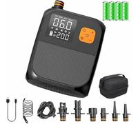 OBEST Pompa Elettrica SUP 25PSI,8000mAh Pompa SUP Ricaricabile Gonfiaggio Intelligente Arresto Automatico,Elettrico Aria Pompa Portatile per Tavole da Paddle, Kayak, Ali del Vento,Gonfiatore Rapido