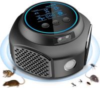 OBEST Repellente per topi a ultrasuoni con USB, repellente per topi, repellente per topi a 4 lati, repellente a ultrasuoni a 360°, repellente per interni 300㎡