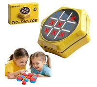 OBEST Tic Tac Toe 5 in 1, Tris elettronico, Gioco da tavolo, Gioco di memoria bambini, educativo palmare giochi da viaggio,Giocattoli interattivi genitore-figlio,Regali per bambini