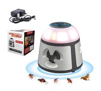 OBEST Ultrasuoni per Topi e ratti a ultrasuoni, repellente per talpe con luci stroboscopiche, dissuasori per Topi con allarme acustico, repellente per martore per casa, interni, soffitte e magazzini