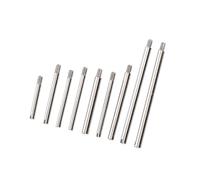 Obetuens Set di viti con cinturino pin collegamento banda 10taglie,kit di strumenti la riparazione della fascia d'oro con strumento barra a molla,kit sostituzione gli appassionati orologiai (50pcs)