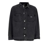 Obey - Giacca Camicia Nera con Tasche - - Jackets - Uomo - Nero - L