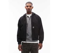 Obey - Randy - Giacca bomber nera con cappuccio e zip-Nero L