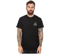 OBEY T-SHIRT NEXT ROUND 2 PREMIUM S/S TEE BLACK / CREAM (XL)