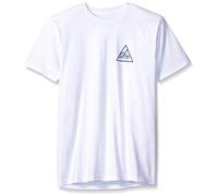 OBEY T-SHIRT NEXT ROUND 2 PREMIUM S/S TEE WHITE / BLUE (S)