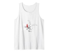 Obey The Bunny Funny Pets Coniglio Carota Canotta