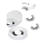 Obeyalash Wispy Ciglia Finte Magnetiche Naturali Magnetiche Riutilizzabile Magnetic Eyelashes Facile Da Usare and Leggero No Glue Needed Easy to Wear for Beginners (24P)