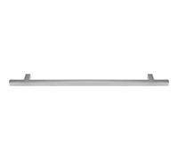 OBF Grimme 8572210160 - Maniglia per mobili (barile) Anubis, larghezza 240 mm, manico per cassetti in acciaio inox spazzolato, colore argento, distanza tra i fori 160 mm