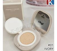 OBGE Perfect Cover Cushion 15g #01 Ivory SPF50+ P For Men Blemish Cover ...