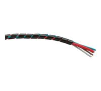 OBI tubo flessibile spiralato per cavi Ø 8 mm nero 5 m