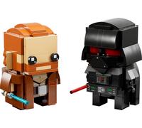 LEGO 40547 Brickheadz Obi-Wan Kenobi E Darth Vader Nuovo Conf. Orig. Star Wars